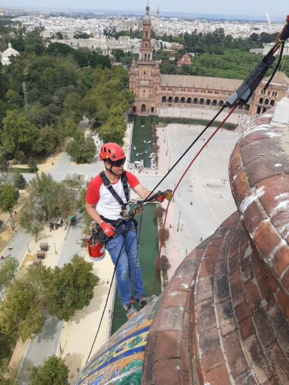 Trabajo vertical plaza España